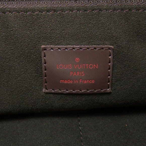 Louis Vuitton Portobello PM Damier Ebene Shoulder Bag Canvas - Picture 6 of 9